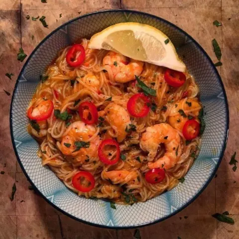 Karidesli Laksa Noodle